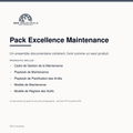 Pack Excellence Maintenance, EKO Industrials : un ensemble documentaire de cinq composants livré comme un seul produit, en archive française et anglaise.