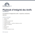 Playbook d'Intégrité des Actifs, EKO Industrials : visuel de présentation du produit — 10 sections, livré en français et en anglais.