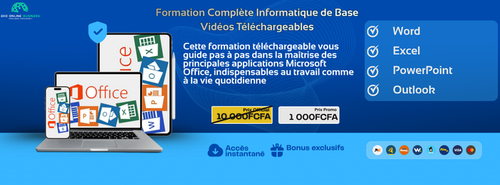 Maîtrisez Word, Excel & PowerPoint : Formation Bureautique Complète